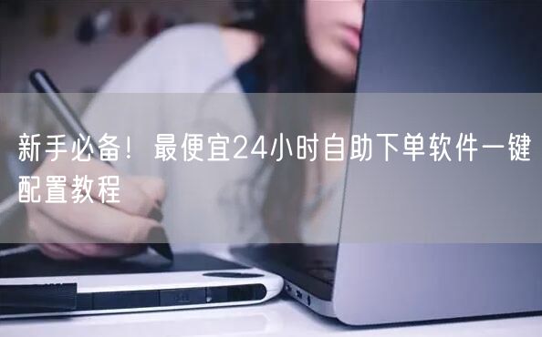 新手必备！最便宜24小时自助下单软件一键