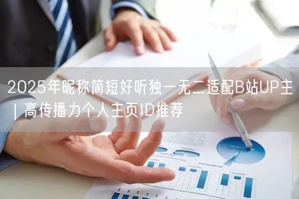 2025年昵称简短好听独一无二适配B站U